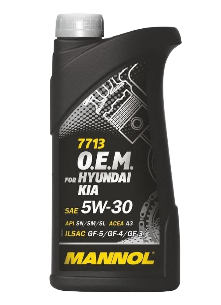 Моторное масло Mannol 7713 O.E.M. for Hyundai Kia 5W-30, 1л